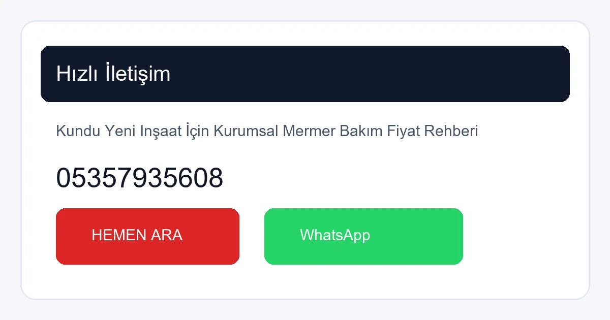 Mermer Silim Cila Hizmetleri