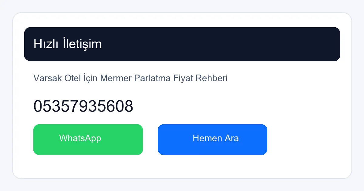 Varsak'taki otelin lüks lobisinde parlatılmış mermer zeminde yürüyen iş insanları, başarılı bir mermer parlatma projesi sonrası iş birliğini vurgulayan görsel.